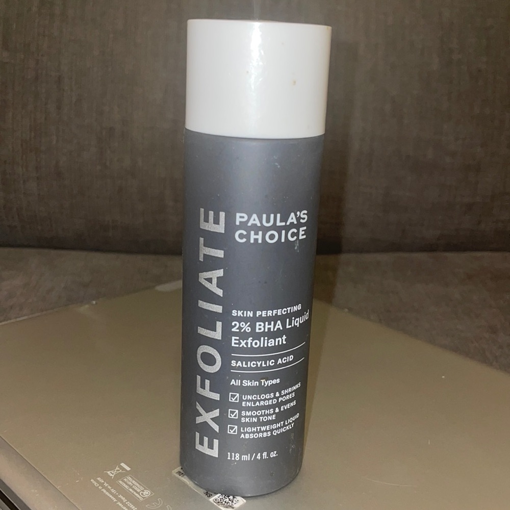 Paula’s Choice 2% BHA liquid exfoliant